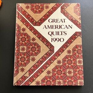 Quilting Pattern Book Great American Quilts 1990